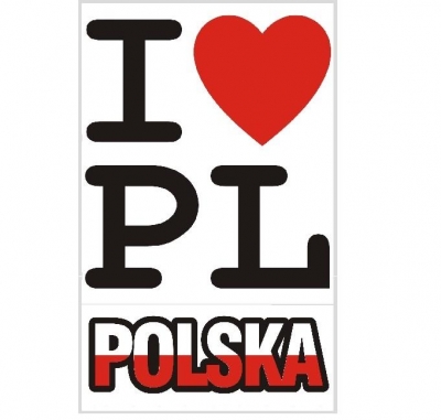 Naklejki papierowe - Polskie symbole