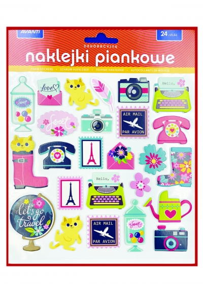 Naklejki piankowe całoroczne V2