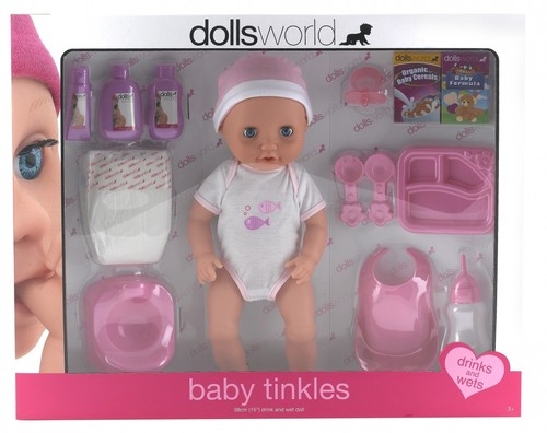 Lalka bobas 38 cm Baby tinkles (08124)