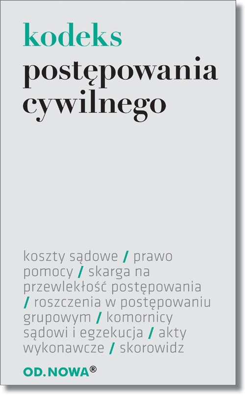 Kodeks postępowania cywilnego