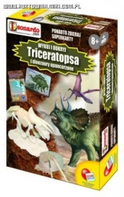 DISCOVERY WYKUJ I ODKRYJ TRICERATOPSA-liscia bpz