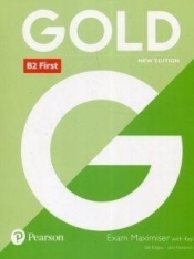 Gold B2 First Exam Maximiser with key - Burgess Saly, Newbrook Jacky