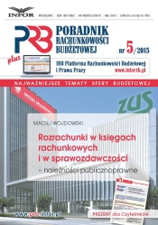 Poradnik Rachunkowości Budżetowej Nr 5/2015 Rozrachunki w księgach rachunkowych i w sprawozdawczości -należności publicznoprawne