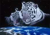 Puzzle 1500 Śpiące tygrysy, Schim Schimmel