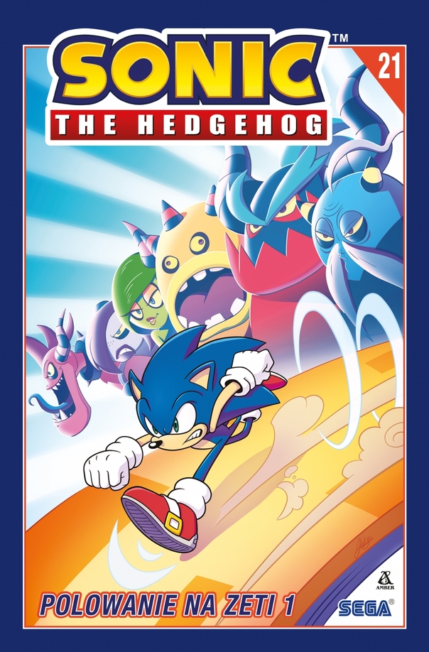 <img src='https://webimage.pl/pics/242/6/d9788324186242-2.png' style='height:440px' /> Sonic the Hedgehog 21. Polowanie na Zeti 1