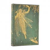 Kalendarz Paperblanks 2026 Olive Fairy Day-at-a-Time Mini twarda okładka