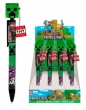 Minecraft Długopis z topperem 3D