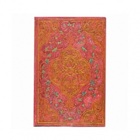 Notatnik w linie Paperblanks Rose Chronicles Mini Flexi