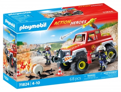 Playmobil Wóz strażacki 71824