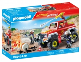 Playmobil Wóz strażacki 71824