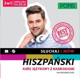 Słuchaj i mów hiszpański Pakiet 3 A1/B1