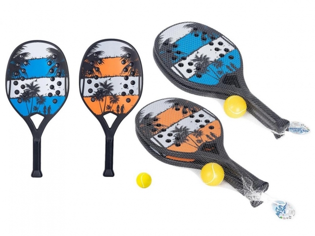 <img src='https://webimage.pl/pics/243/1/d5901271631243.jpg' style='height:440px' /> Zestaw rakietek z piłką MIX