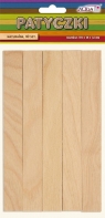 Patyczki bezbarwne 150x18x1,6mm 40szt