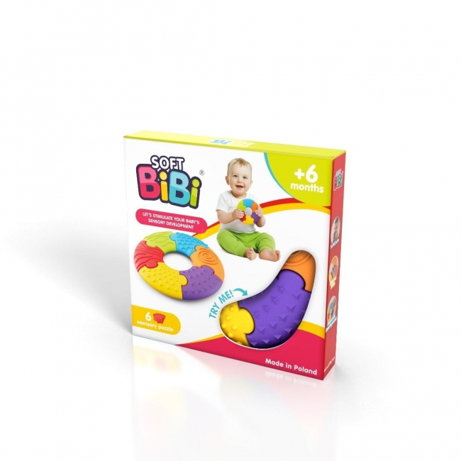 Soft BiBi układanka sensoryczna dla maluchów
