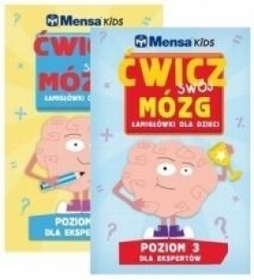 Pakiet: Mensa Kids Poziom 3-4 - praca zbiorowa