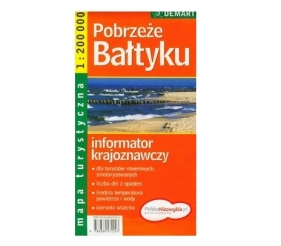 Pobrzeże Bałtyku mapa turystyczna