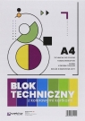 Blok techniczny A4/8K kolorowy