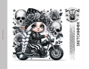 Szkicownik 200x143 24 stron 100g/m2 TW Gnomy