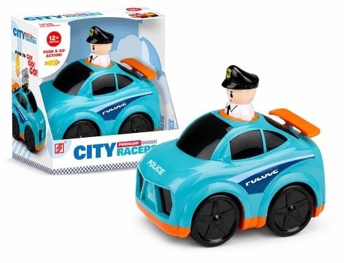 Autko malucha policja