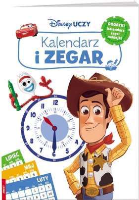 Disney Uczy. Filmy. Kalendarz i zegar