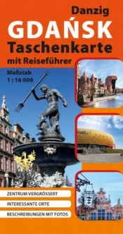 Gdańsk Danzig Taschenkarte mit Reisefurer/niem/ Galileos