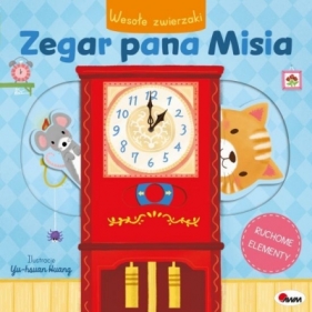 Zegar pana Misia. Wesołe zwierzaki - Natalia Kawałko-Dzikowska