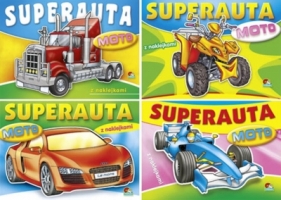 Kolorowanka. Super auta (x20) (20 - Art 038