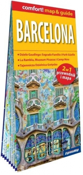 Comfort!map&guide Barcelona 2w1 - Rogala Larysa