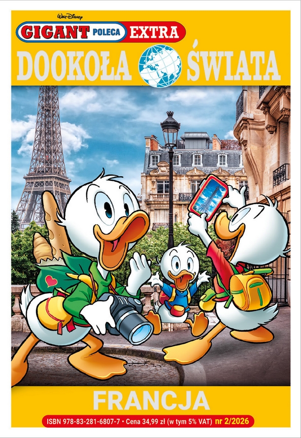 Gigant Poleca Extra. Tom 2/2026. Dookoła świata. Francja
