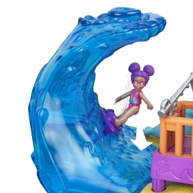 Polly Pocket: Wakacyjny zestaw - Słoneczna plaża (GTM66/GTM68)