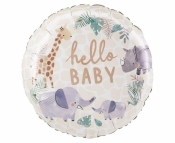 Balon foliowy Soft Jungle baby 46cm
