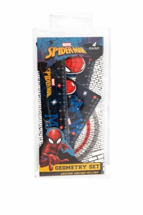 Zestaw geometryczny Disney Spider-Man 4 sztuki