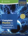 Complete Physics for Cambridge Secondary 1 Student's Book Helen Reynolds