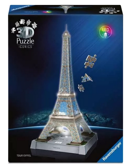 Puzzle 3D Iconics Wieża Eiffla (12008024)