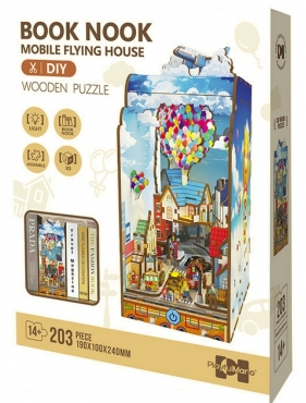 Książkowy zakątek 3D - Latający domek, 203el.