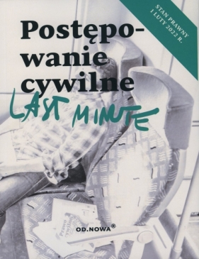 Last Minute Postępowanie cywilne - Bogusław Gąszcz, Anna Talaga