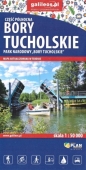Bory Tucholskie. Część północna. Mapa w skali 1:50 000 - Opracowanie zbiorowe