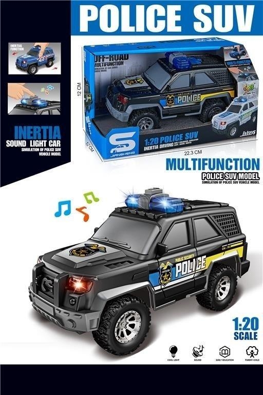 Auto ze światłem i muzyką