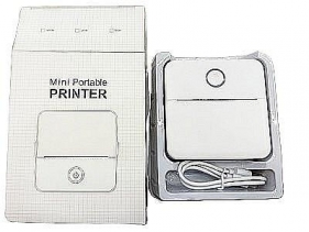 Mini drukarka przenośna USB
