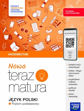NOWA Teraz matura 2025/2026. Język polski. Vademecum. Zakres podstawowy
