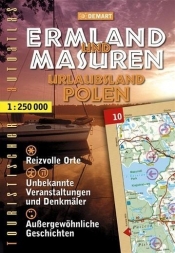 Polska niezwykła. Warmia Mazury 1:250 atlas turys. - Opracowanie zbiorowe