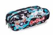 Coolpack - Clever - Saszetka podwójna - Camo Blue (A65113)