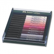Zestaw Faber-Castell Pitt Artist Pen Brush, 12 kolorów - kol. skóry (267424)