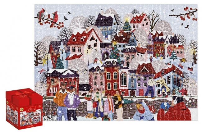 Puzzle 1000 Christmas Winter Village