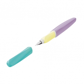 Pióro wieczne Pelikan Twist Color Blocking - pastelowe + naboje