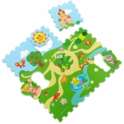 Miękkie puzzle Zamek
