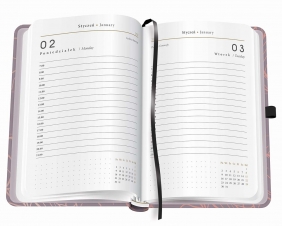 Kalendarz książkowy 2023 Metallic Line (A5 384)