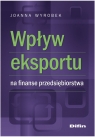 Wpływ eksportu na finanse przedsiębiorstwa Wyrobek Joanna