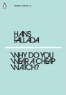 Why Do You Wear a Cheap Watch? Hans Fallada