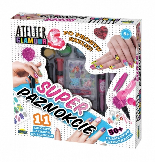 Zestaw do manicure Atelier Glamour - Super paznokcie (02524)